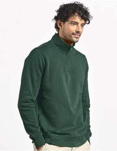 PRM-5052-Unisex Troyer Side Pocket